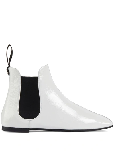Giuseppe Zanotti Pigalle 05 Ankle Boots In White