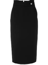 EGREY STRAIGHT MIDI SKIRT