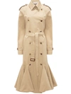 JW ANDERSON BUBBLE-HEM TRENCH COAT