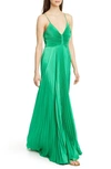 A.l.c Aries Pleated Dress In Prickly Pear