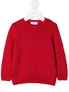 Siola Round-neck Sweater In Red