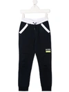 HUGO BOSS CONTRAST-TRIMMED TRACK trousers