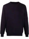 C.P. COMPANY CREW NECK COTTON SWEATSHIRT