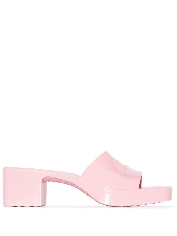 gucci platform slide