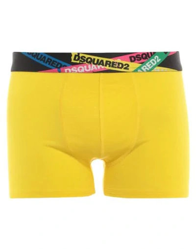 Dsquared2 Boxer In Yellow
