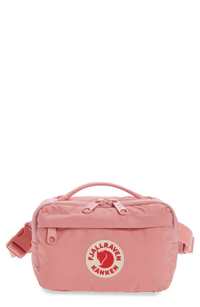 Fjall Raven Kanken Water Resistant Belt Bag In Pink