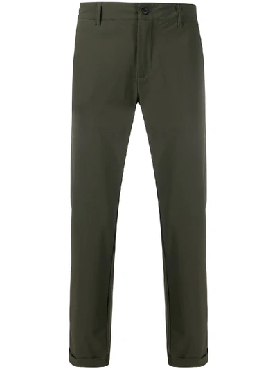 Hydrogen Slim-fit Chino Trousers In Green