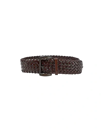 P.a.r.o.s.h Belts In Dark Brown