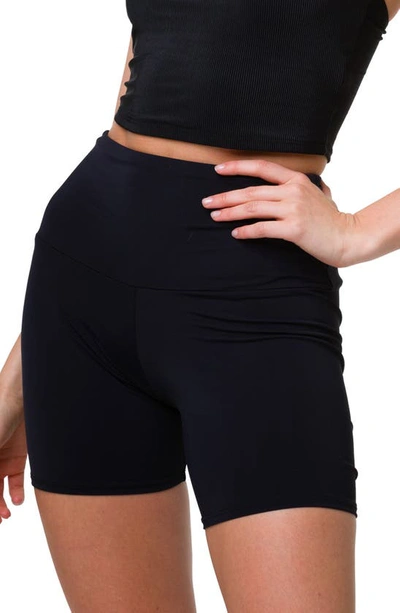 Onzie High Waisted Mini Biker Short - Black