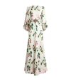 ANDREW GN FLORAL BELTED GOWN,15704428