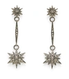 HSTERN HSTERN NOBLE GOLD AND DIAMOND STARS EARRINGS,15066129