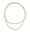 HSTERN HSTERN YELLOW GOLD FLUID NECKLACE,15066156