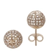HSTERN HSTERN NOBLE GOLD AND DIAMOND COPERNICUS EARRINGS,15066169