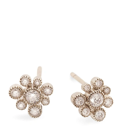 Hstern Noble Gold And Diamond Mycollection Earrings