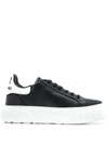 CASADEI LEATHER SNEAKERS