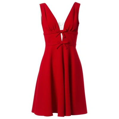 Pre-owned Miu Miu Red Dress