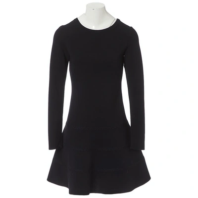 Pre-owned Alaïa Black Wool Dress