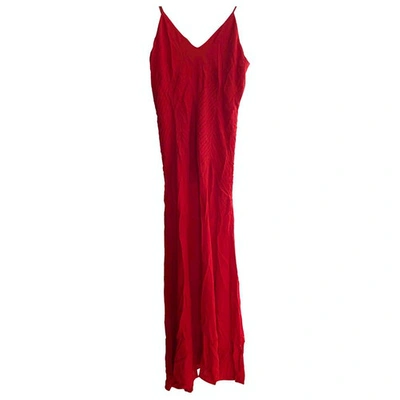 Pre-owned Anine Bing Red Dress