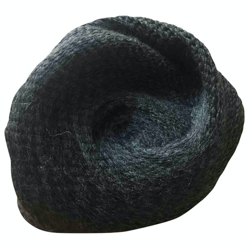 Pre-Owned Issey Miyake Grey Wool Hat | ModeSens