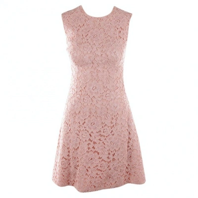 Pre-owned Ermanno Scervino Pink Cotton Dress