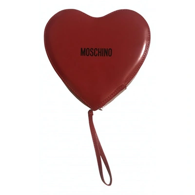 Pre-owned Moschino Red Handbag