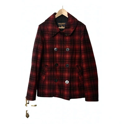 Pre-owned Woolrich Multicolour Wool Coat