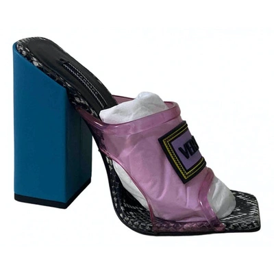 Pre-owned Versace Multicolour Sandals
