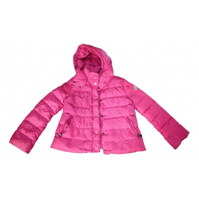 Pre-owned Moncler Pink Coat