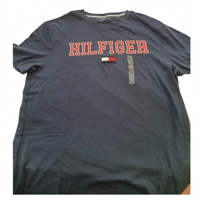 Pre-owned Tommy Hilfiger Blue Cotton T-shirts