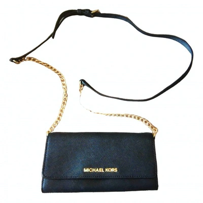 Pre-owned Michael Kors Clutch Bag In Black