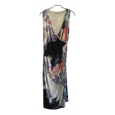 Pre-owned Etro Mid-length Dress In Multicolour