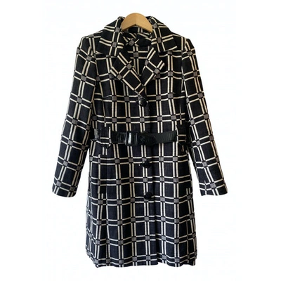 Pre-owned Milly Black Cotton Coat