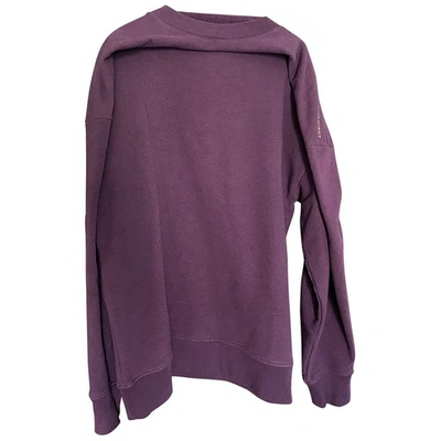 Pre-owned Y/project Purple Cotton Knitwear & Sweatshirts