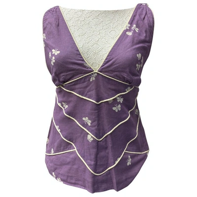 Pre-owned Marc Jacobs Vest In Purple