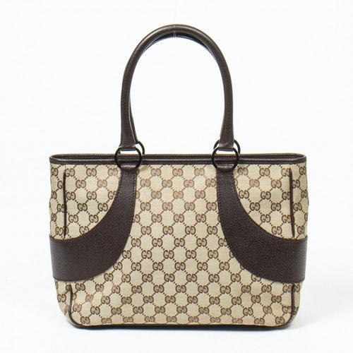 Pre-Owned Gucci Beige Leather Handbag | ModeSens
