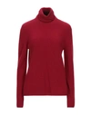 Max Mara Turtleneck In Red