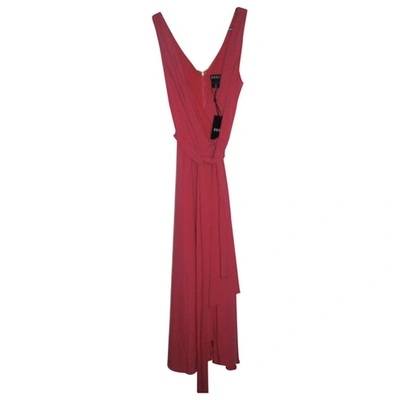 Pre-owned Dkny Maxi Dress In Pink