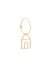 ALIITA 9KT YELLOW GOLD CASITA PURA EARRING