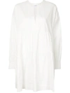 ANINE BING ADDISON TIERED COTTON DRESS