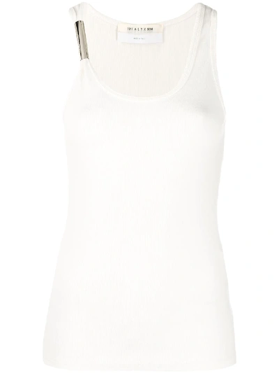 Alyx Embellished Strap Vest In White