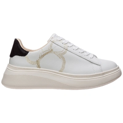 Moa Master Of Arts Women's Shoes Leather Trainers Trainers Disney In Bianco