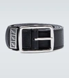 FENDI CLASSIC BUCKLE LEATHER BELT,P00491121