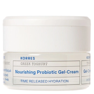 Korres Greek Yoghurt Nourishing Probiotic Gel-cream 1.35 oz/ 40 ml In White