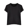 Atm Anthony Thomas Melillo Silk Blend Crewneck T-shirt In Black
