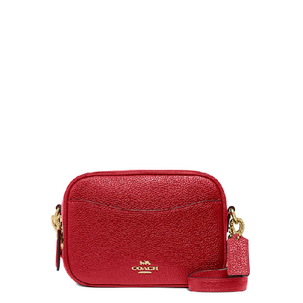 Coach Red Small Leather Cross-body Bag | ModeSens