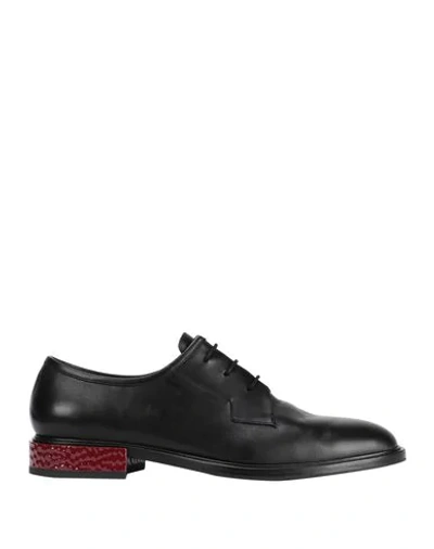 Alberto Gozzi Laced Shoes In Black