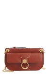 CHLOÉ MINI TESS LEATHER CROSSBODY BAG,CHC20AP044A37