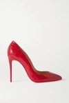 CHRISTIAN LOUBOUTIN PIGALLE FOLLIES 100 CROC-EFFECT LEATHER PUMPS