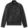 Belstaff Fieldmaster Waxed Cotton-canvas Jacket In Black