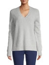 SAKS FIFTH AVENUE CASHMERE V-NECK SWEATER,0400012331871